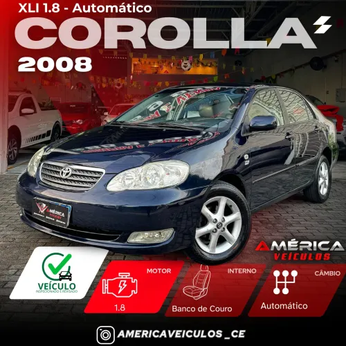 Toyota Corolla XLI 1.8/1.8 Flex 16V Aut. 2008