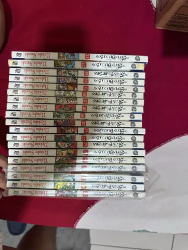 Lote Mangá Nanatsu no Taizai (11 ao 29) - Editora JBC / Usado em Ótimo Estado