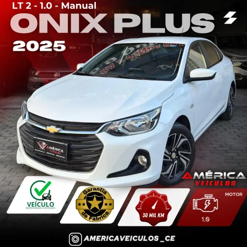 Chevrolet Onix Plus LT 1.0 12V Flex Mec. 4P 2025