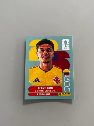 Figurinha Richard Ríos Copa do Mundo 2026 Original Panini