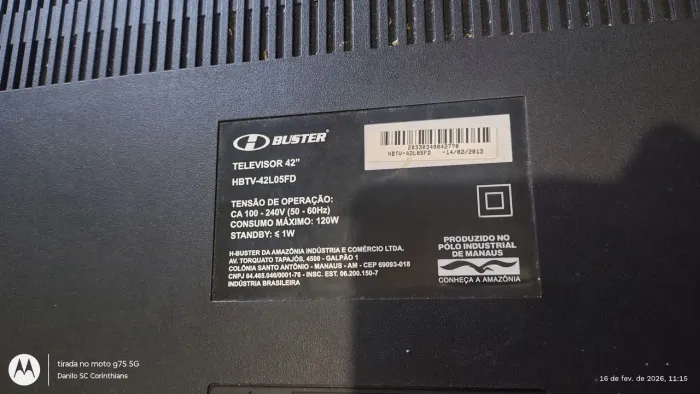 Tv tela quebrada pra retirar peças não entrego retira ZL SJC aceitamos cartão e Pix