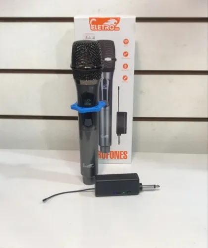 Microfone sem fio profissional EL-5018