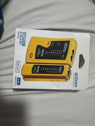 Testador de Cabo de Rede Exbom.