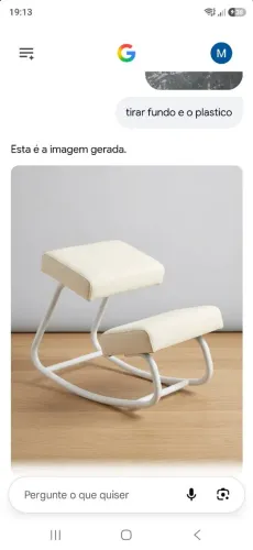 Cadeira ergometrica  para postura