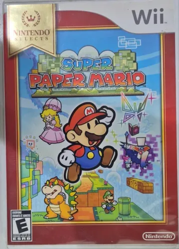 Super Paper Mario - Wii Original completo 