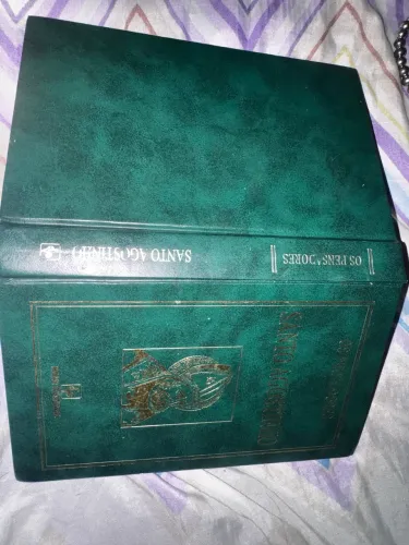Livro Pensador de Santo Agostinho