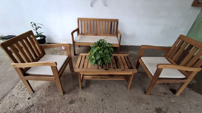 Conjunto Robust Magazine Decor Bege (Semi-novo - Menos de 1 ano de uso)
