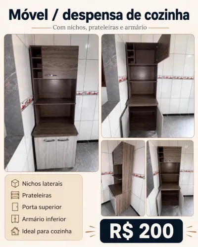 Movel dispensa cozinha