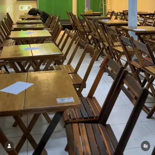 Mesas para restaurante/lanchonete?