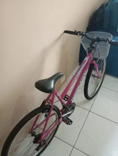 Bicicleta Aro 26? Houston Foxer Maori Freio - V-Brake de Aço Carbono 21 Marchas