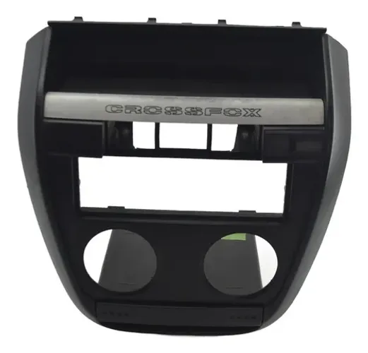 Moldura Central Painel C/porta Cd Vw Crossfox 2008 Original Preto