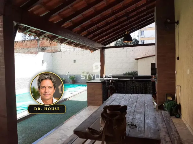 Casa de Alto Padrão com 4 Quartos (1 Suíte), Piscina e Espaço Gourmet no Cachambi! M73P