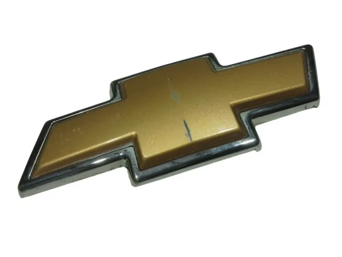 Emblema Insignia Gravata Chevrolet Cromada 12cm X 5cm Cromado