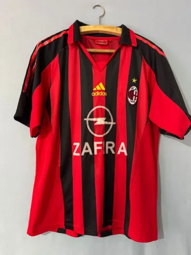 Camisa antiga do Milan Anos 90