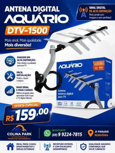 Antena Digital Aquário