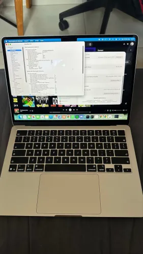 MacBook Air M5 13 pol - 16GB RAM 512GB SSD - Bateria 100% - Garantia Apple até 2027