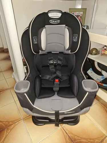 Cadeirinha de carro Graco Extend2Fit de 00 à 36kg Super Reclinável e Confortável Isofix!!!