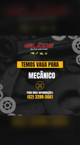 Vaga Mecânico Automotivo