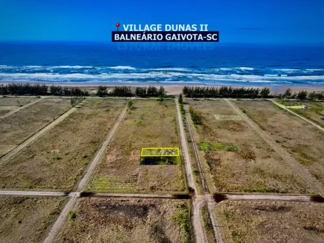 Terreno na avenida B acesso principal da praia