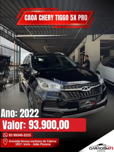 Chery Tiggo 5X TXS 1.5 16V Turbo Flex Aut. 2022