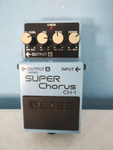 Pedal Boss super Chorus ch1 