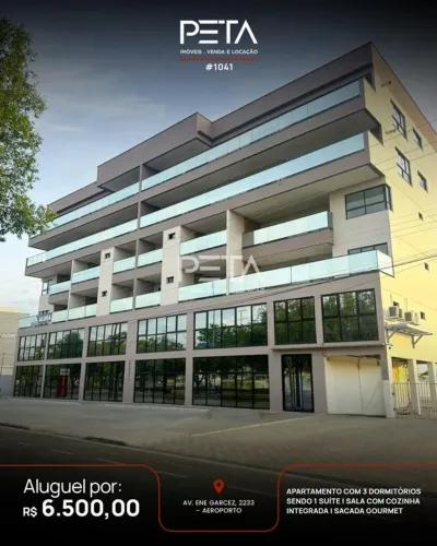 Apartamentos de 124 e 128 m2 - Frente com a Praça Ayton Senna