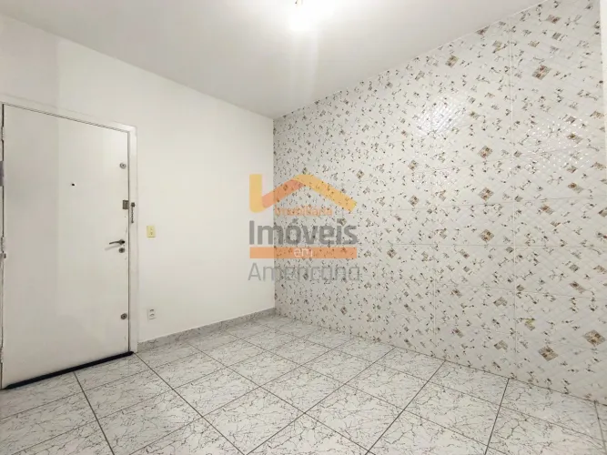 Apartamento para locação no Centro de Americana-SP: 1 quarto, 1 suíte, 2 salas, 1 vaga de