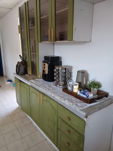 Jogo de cozinha usado
