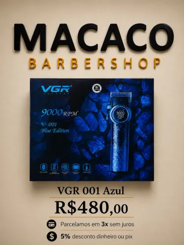 Máquina de Corte VGR V-001 Blue Edition Bivolt