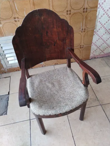 Cadeira Madeira estilo Antigo Clássico 