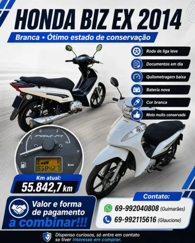 Honda Biz 125 EX/ 125 EX Flex 2014