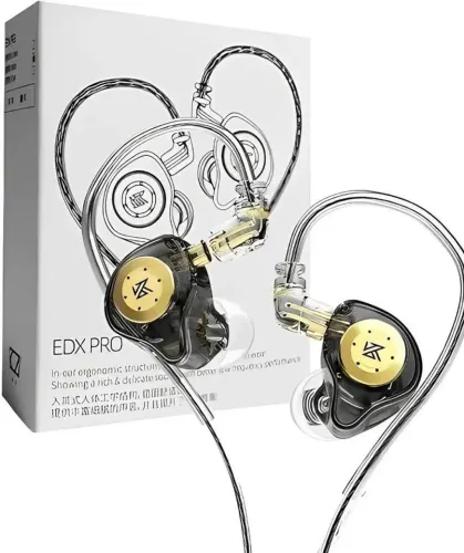 Kz EDX pro fone de ouvido (com microfone)