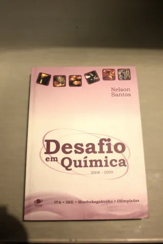 Livro Desafio em Química 2008-2009, de Nelson Santos