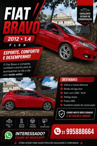 Fiat Bravo T-jet 1.4 16V Turbo 5P 2012