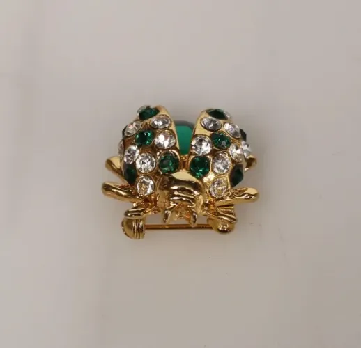 Broche "Jelly Belly" de Jooaninhacravejado de cristais / similar ao Faberge