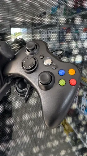 Controle para Xbox 360 com fio USB compatível com Pc e notebook 