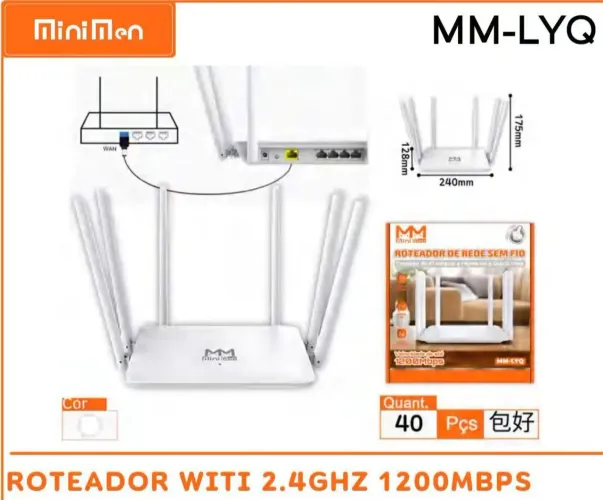 Roteador de sinal wifi