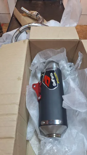 Escapamento Bell Parts (preparado pela Polaco moto) Para XRE 300 