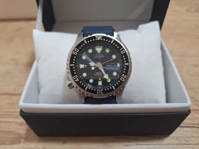 Relógio Citizen Promaster Ny0040-17 Automático 200m Novíssimo