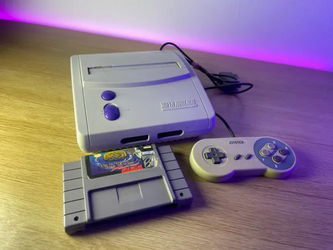 Super Nintendo com Jogo e Garantia