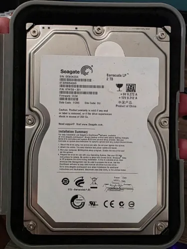 HD 2TB Seagate Barracuda Sata 6Gb/s