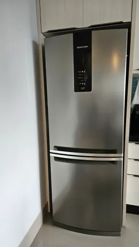 Geladeira Frost Free Brastemp Inverse 447 Litros Inox - BRE57FK