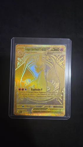 Pokémon TCG - Mega Charizard Y Dourado