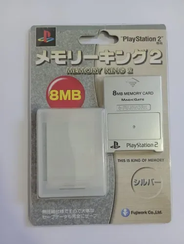 Memory Card Ps King Fuji Work Na caixa