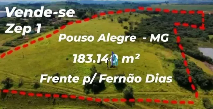 Área à venda, 184000 m² - Pouso Alegre - Pouso Alegre/MG