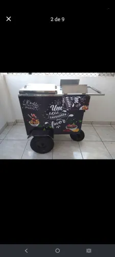 Carrinho de açaí