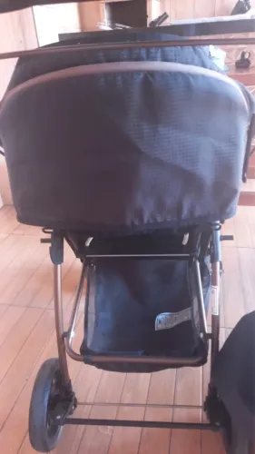 Carrinho de bebê galzerano + bebê conforto burigotto.