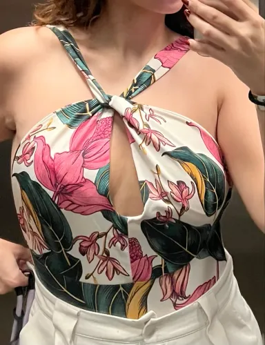 Body estampado Floral G 