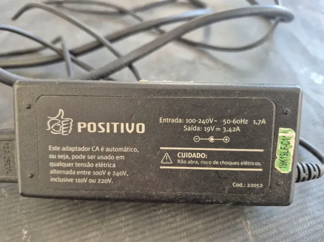 Fonte / Carregador Original Positivo para Notebook e All-in-One