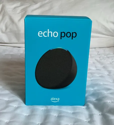 Echo Pop (Alexa) - NOVA, LACRADA NA CAIXA